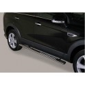 TUBES MARCHE PIEDS OVALE INOX DESIGN CHEVROLET CAPTIVA 2011- - accessoires 4X4 MISUTONIDA