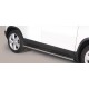 TUBES MARCHE PIEDS OVALE INOX CHEVROLET TRAX 2013- accessoires 4x4 MISUTONIDA