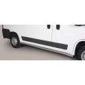 TUBES BAS DE CAISSE INOX 63 CITROEN JUMPER VERSION MOYENNE (L2) 2006- accessoires 4x4 MISUTONIDA