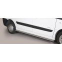 TUBES BAS DE CAISSE INOX 63 CITROEN JUMPY VERSION COURTE L1 2006- accessoires 4x4 MISUTONIDA