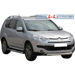 TUBES MARCHE PIEDS INOX 76 CITROEN C-CROSSER - accessoires 4X4 MISUTONIDA