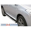 TUBES MARCHE PIEDS OVALE INOX 76 CITROEN C-CROSSER - accessoires 4X4 MISUTONIDA