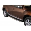 MARCHE-PIEDS INOX 50 DACIA DUSTER 4x2 2010- accessoires 4X4 MISUTONIDA