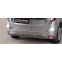 PARE CHOC ARRIERE INOX 63 DACIA DOKKER 2012- accessoires 4x4 MISUTONIDA