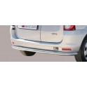 PARE CHOC ARRIERE INOX 63 DACIA LOGAN MCV 2009- - accessoires 4x4 MISUTONIDA