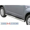 Marche pieds INOX Ø50 DAIHATSU TERIOS 2006- - accessoires 4X4 MISUTONIDA