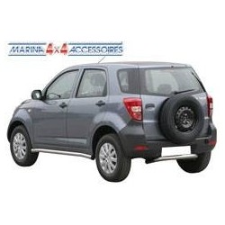 PARE CHOC ARRIERE INOX Ø 76 DAIHATSU TERIOS 2006- - accessoires 4X4 MISUTONIDA