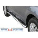 TUBES MARCHE PIEDS OVALE INOX DESIGN DAIHATSU TERIOS O/F 2009- accessoire 4X4 MARINA