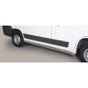 TUBES BAS DE CAISSE INOX 63 FIAT DUCATO VERSION COURTE (L1) 2006- accessoires 4x4 MISUTONIDA