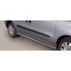 TUBES BAS DE CAISSE INOX 63 FIAT DOBLO 2010- accessoires 4x4 MISUTONIDA