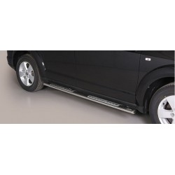 TUBES MARCHE PIEDS OVALE INOX DESIGN FIAT FREEMONT 2011- - accessoires 4X4 MISUTONIDA