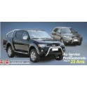 BACHE PLATE EGR NOIRE FORD RANGER 2012- DOUBLE CABINE AVEC PORTE ECHELLE - accessoires 4x4