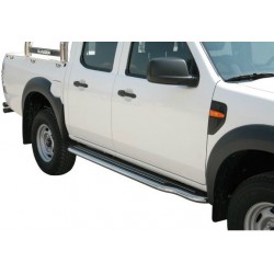 Marche pieds INOX 50 FORD RANGER 2009- - accessoires 4X4 MISUTONIDA