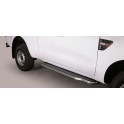 Marche pieds INOX 50 FORD RANGER 2012- SUPER CABINE - accessoires 4x4