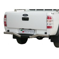 PARE CHOC ARRIERE INOX 76 FORD RANGER 2009- - accessoires 4X4 MISUTONIDA