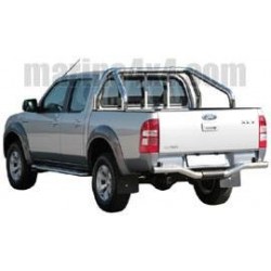 PARE CHOC ARRIERE INOX Ø 76 FORD RANGER 2007- 