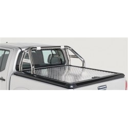 ROLL BAR DBL TUBE INOX 76 FORD RANGER 2012- UPSTONE EVOLVE accessoires 4x4 MISUTONIDA