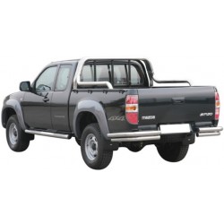 ROLL BAR INOX DOUBLE TUBE 63 FORD RANGER 2007- 