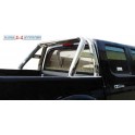 ROLL BAR INOX DOUBLE TUBE OVALE FORD RANGER 2007- - accessoires 4X4 MISUTONIDA