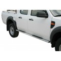 TUBES MARCHE PIEDS INOX 76 FORD RANGER 2009- - accessoires 4X4 MISUTONIDA