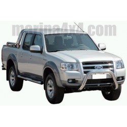 TUBES MARCHE PIEDS INOX Ø 76 FORD RANGER 2007- DOUBLE CAB - accessoires 4X4 MISUTONIDA