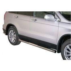 TUBES MARCHE PIEDS INOX 76 HONDA CRV 2010- - accessoires 4X4 MISUTONIDA