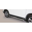 TUBES MARCHE PIEDS INOX 76 HONDA CR-V 2012- accessoires 4x4 MISUTONIDA