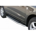 Marche pieds INOX 50 HYUNDAI SANTA FE 2006- - accessoires 4X4 MISUTONIDA