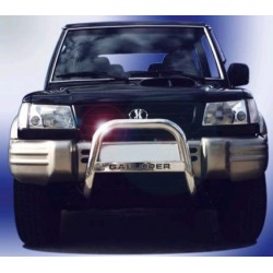 MEDIUM BAR INOX 63.5 HYUNDAI GALLOPER 1998- 2002 - accessoires 4X4 MISUTONIDA