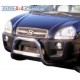 MEDIUM BAR INOX Ø 63 HYUNDAI TUCSON 2004- CE - accessoires 4X4 MISUTONIDA