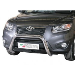 SUPER BAR INOX 76 HYUNDAI SANTA FE 5P 2010- CE - accessoires 4X4 MISUTONIDA