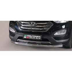 TUBE PROTECTION AVANT INOX 76 HYUNDAI SANTA 2012- accessoires 4x4