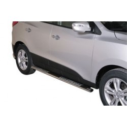 TUBES MARCHE PIEDS OVALE INOX DESIGN VOLVO XC60 2009-2013 - accessoires 4x4 MISUTONIDA