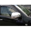 Coques retroviseur CHROMEES AV CLIGNOTANT ISUZU DMAX 2007- (euro4)