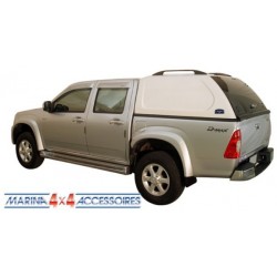 HARD TOP ABS ISUZU D-MAX DBLE CAB SANS VITRES LATERALES - accessoires 4X4 MISUTONIDA