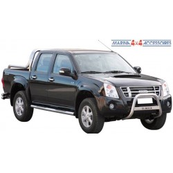 MEDIUM BAR INOX Ø 63 ISUZU DMAX 2007- CE - accessoires 4X4 MISUTONIDA