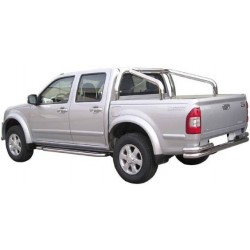 ROLL BAR INOX DOUBLE TUBE 76 ISUZU DMAX (bord benne) 2004- 