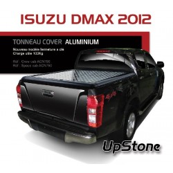 TONNEAU COVER ALUMINIUM ISUZU DMAX 2012- SPACE CAB - accessoires 4X4 MISUTONIDA