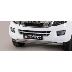 TUBE PROTECTION AVANT INOX 76 ISUZU DMAX 2012- CE - accessoires 4X4 MISUTONIDA