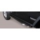 Marche pieds INOX Ø 50 JEEP WRANGLER 2011- accessoires 4X4 MISUTONIDA