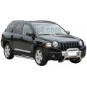 Marche pieds INOX Ø50 JEEP COMPASS 2007- - accessoires 4X4 MISUTONIDA