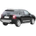 PARE CHOC ARRIERE INOX 76 JEEP COMPASS 2007- - accessoires 4X4 MISUTONIDA