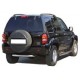 PARE CHOC ARRIERE INOX DIAM 63 JEEP CHEROKEE 2001-2007 - accessoires 4X4 MISUTONIDA