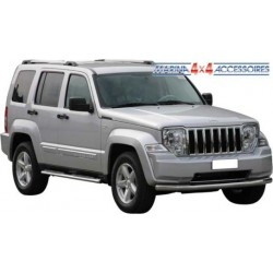 PARE CHOC AVANT 76 INOX JEEP CHEROKEE 2008- - accessoires 4X4 MISUTONIDA