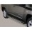 TUBES MARCHE PIEDS OVALE INOX DESIGN JEEP COMPASS 2011- - accessoires 4X4 MISUTONIDA