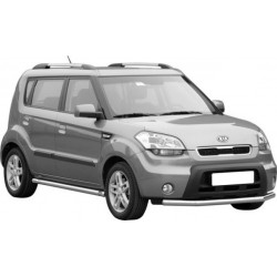 LARGE BAR INOX Ø 63 KIA SOUL- accessoires 4X4 MISUTONIDA