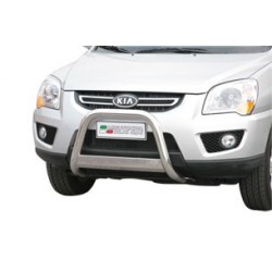 MEDIUM BAR INOX 63 KIA SPORTAGE 2008- 2010 CE accessoire 4X4 MARINA