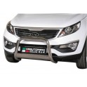 MEDIUM BAR INOX 63 KIA SPORTAGE 2010- CE accessoire 4X4 MARINA