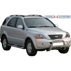 MEDIUM BAR INOX Ø 63 KIA SORENTO 2006- CE - accessoires 4X4 MISUTONIDA