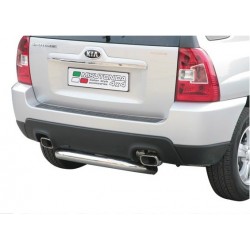 PARE CHOC ARRIERE INOX 76 KIA SPORTAGE 2008- 2010 - accessoires 4X4 MISUTONIDA